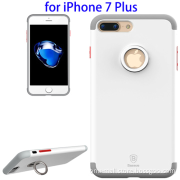Baseus PC and TPU Combination Phone Magnetic Ring Case for iPhone 7 Plus Phone Case